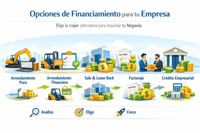Opciones de Financiamiento para tu empresa.
